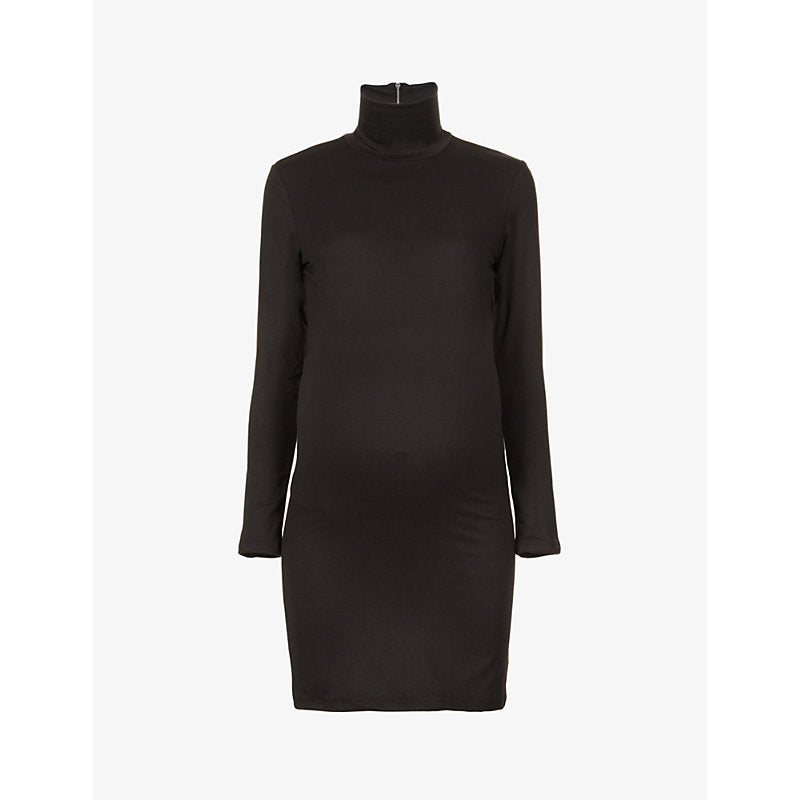  Bumpsuit The Nicole turtleneck stretch-jersey mini dress