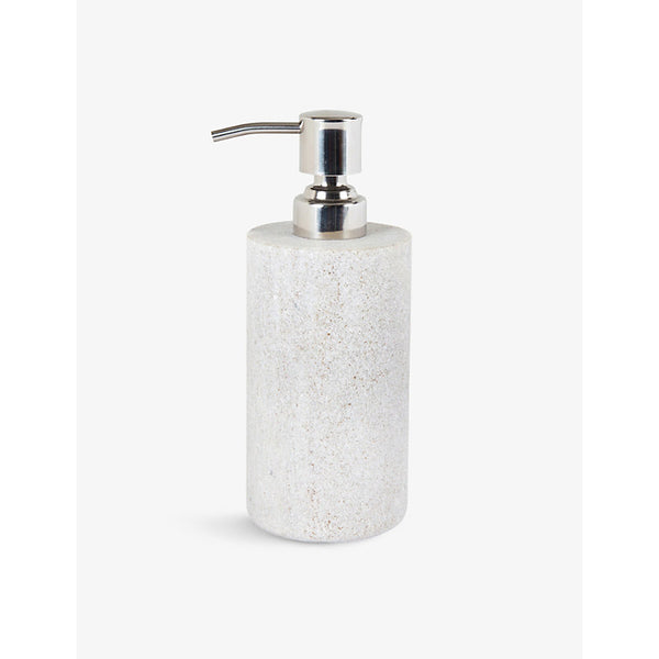 The White Company Marble soap dispenser 500ml