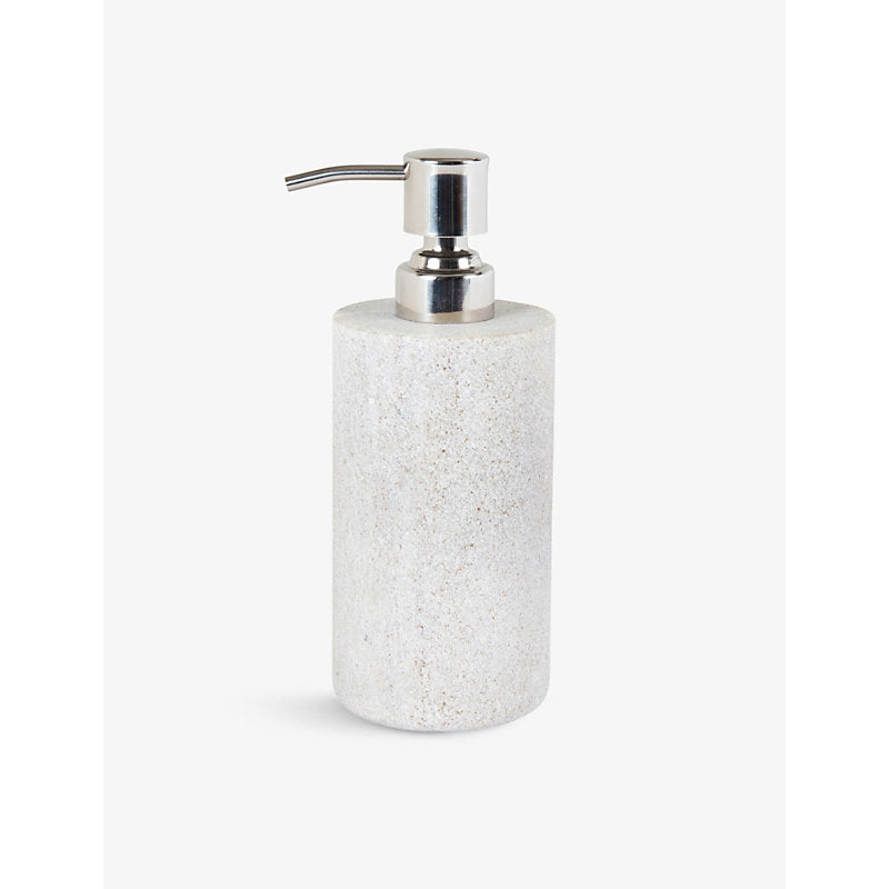 The White Company Marble soap dispenser 500ml