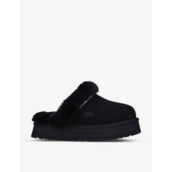 Ugg Disquette shearling-lined suede slippers | Ugg