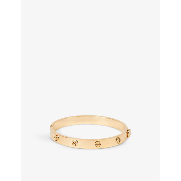 Tory Burch Miller Stud gold-toned stainless-steel bracelet