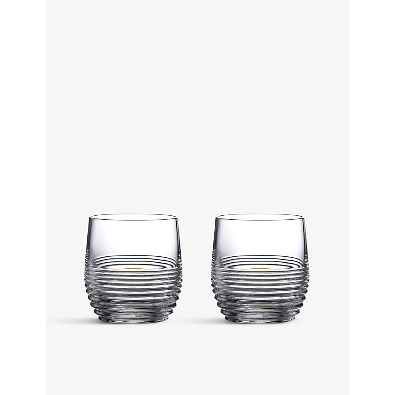 Waterford Mixology Circon crystal-glass tumblers set of two