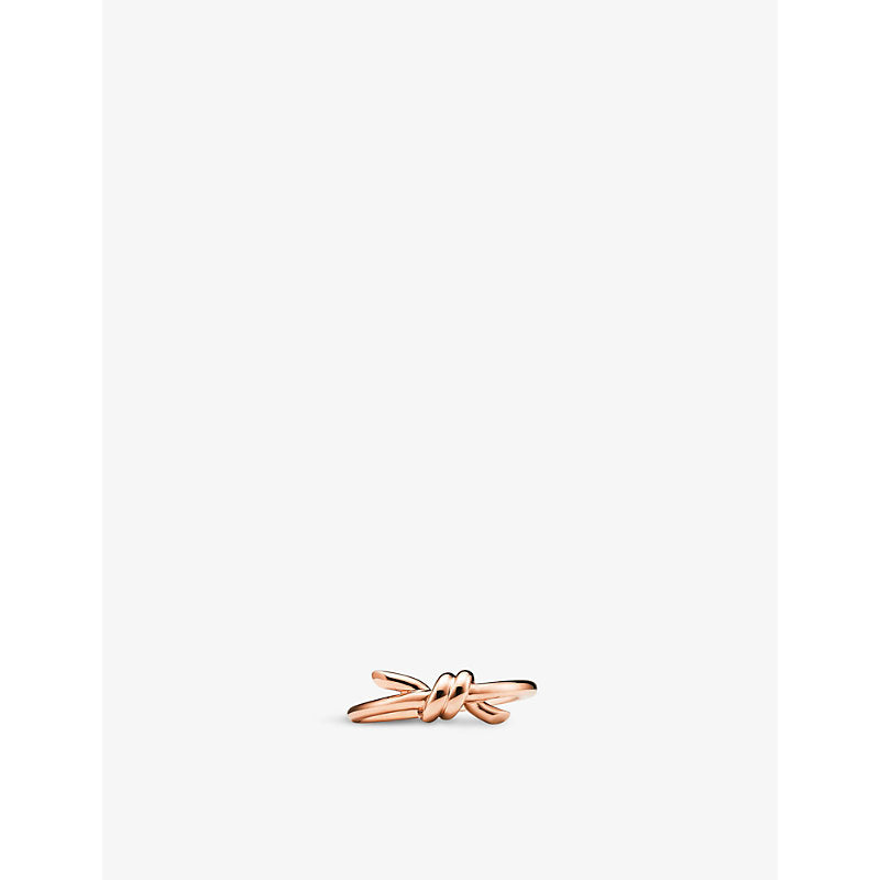 Tiffany & Co Tiffany Knot 18ct rose-gold ring