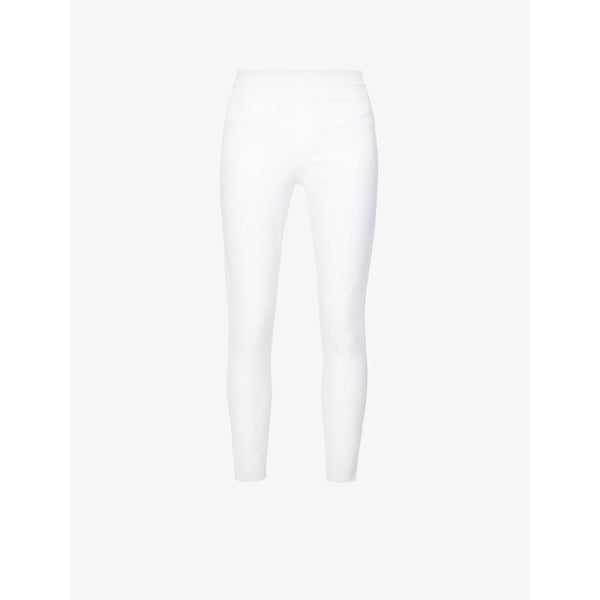  Spanx Jean-ish mid-rise stretch cotton-blend leggings