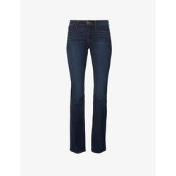  Frame Le High Flare high-rise stretch-denim jeans