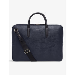 Smythson Panama large leather briefcase | Smythson