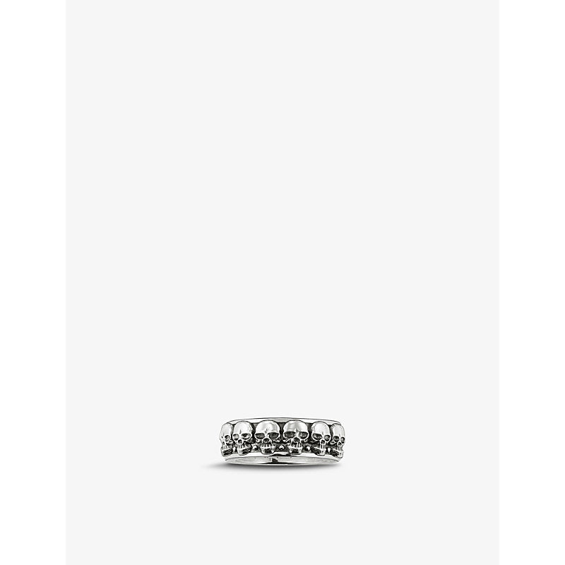 Thomas Sabo Skull band sterling-silver ring