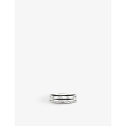  Thomas Sabo Rebel At Heart blackened sterling-silver band ring