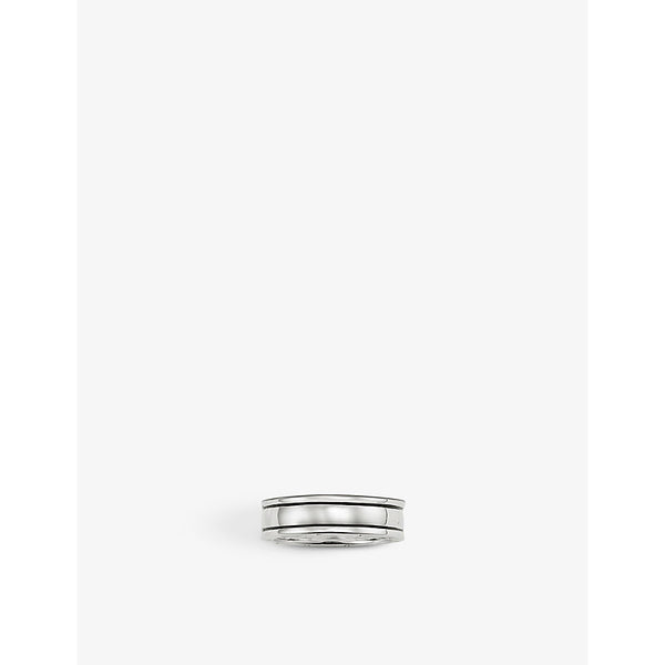  Thomas Sabo Rebel At Heart blackened sterling-silver band ring