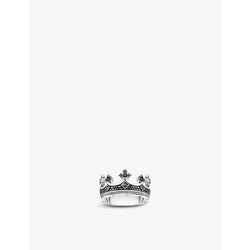 Thomas Sabo Rebel Crown sterling-silver and cubic zirconia ring