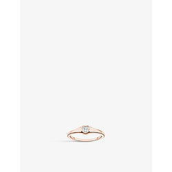 Thomas Sabo Heart 18ct rose gold-plated sterling-silver ring