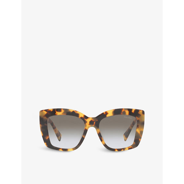 Miu Miu MU 04WS acetate square sunglasses