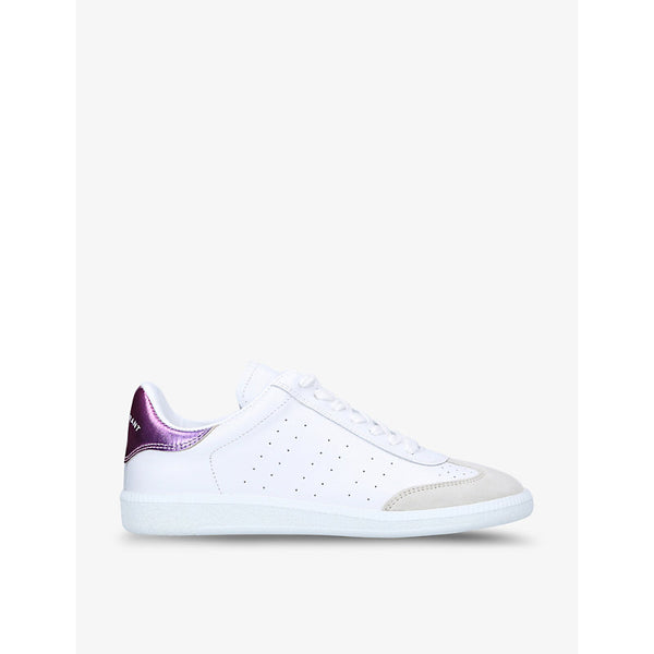  Isabel Marant Bryce perforated leather trainers