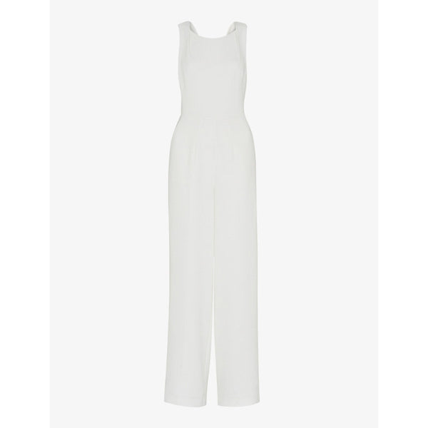  Whistles Thelma wide-leg woven wedding jumpsuit