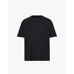 Mens Allsaints Bones embroidered-logo organic-cotton T-shirt