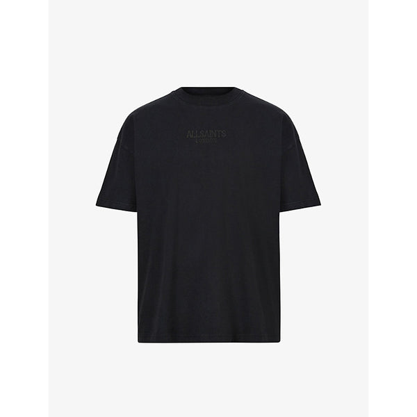  Allsaints Bones embroidered-logo organic-cotton T-shirt