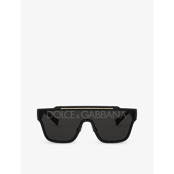 Dolce & Gabbana DG6125 square-frame nylon sunglasses