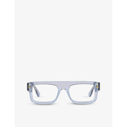  Gucci GG1085O square-frame acetate glasses