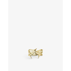 Shaun Leane Rose Thorn yellow gold-plated vermeil sterling-silver ring