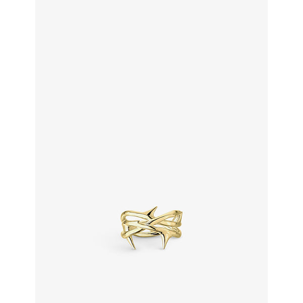 Shaun Leane Rose Thorn yellow gold-plated vermeil sterling-silver ring