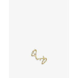 Shaun Leane Rose Thorn gold-tone sterling silver ring