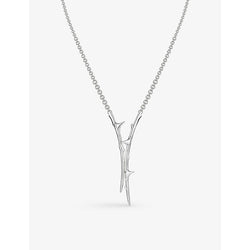  Shaun Leane Rose Thorn sterling-silver pendant necklace