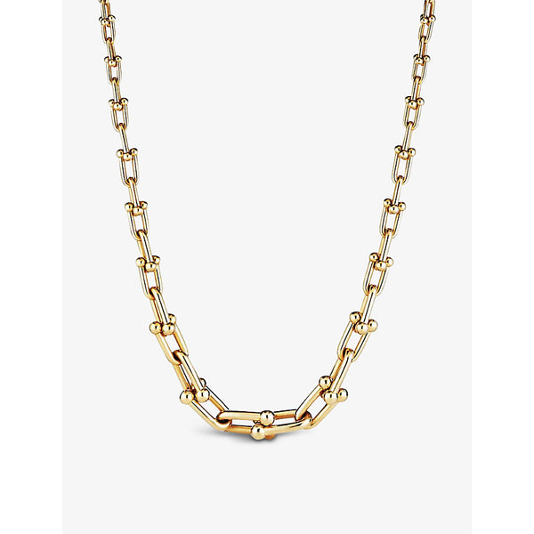 Tiffany & Co Tiffany HardWear graduated link 18ct gold necklace