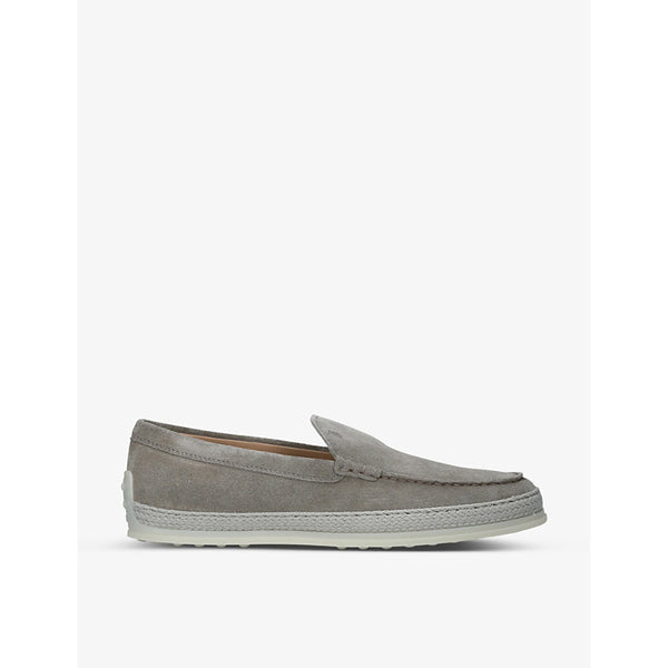  Tods Gommino suede slip-on driving shoes