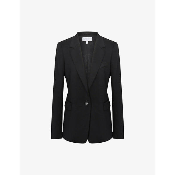  Reiss Haisley single-breasted wool-blend blazer