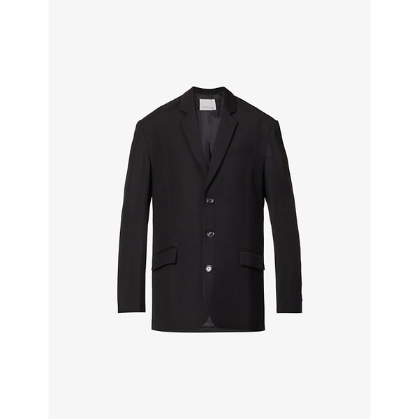 The Frankie Shop Gelso oversized woven blazer