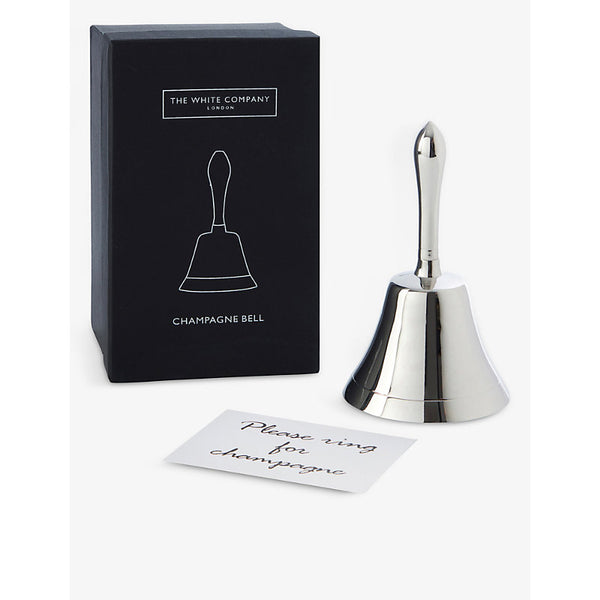 The White Company Polished stainless-steel Champagne bell 14.5cm