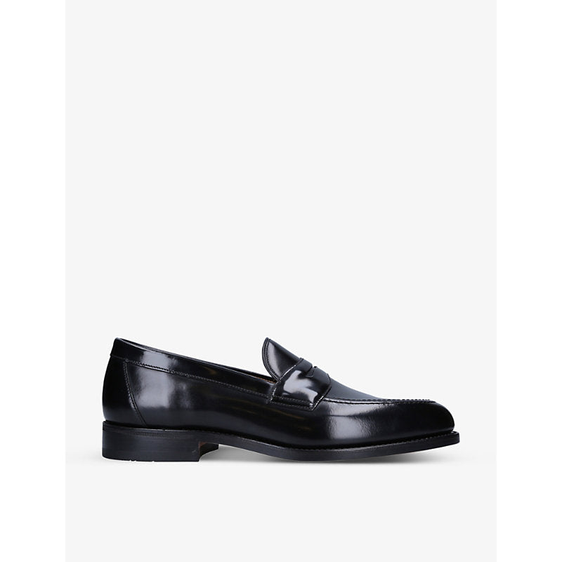 Loake Imperial strap leather loafers