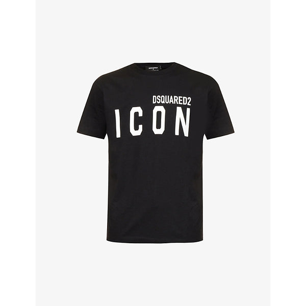  Dsquared2 Icon logo-print cotton-jersey T-shirt