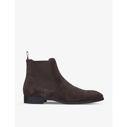  Santoni Simon suede Chelsea boots