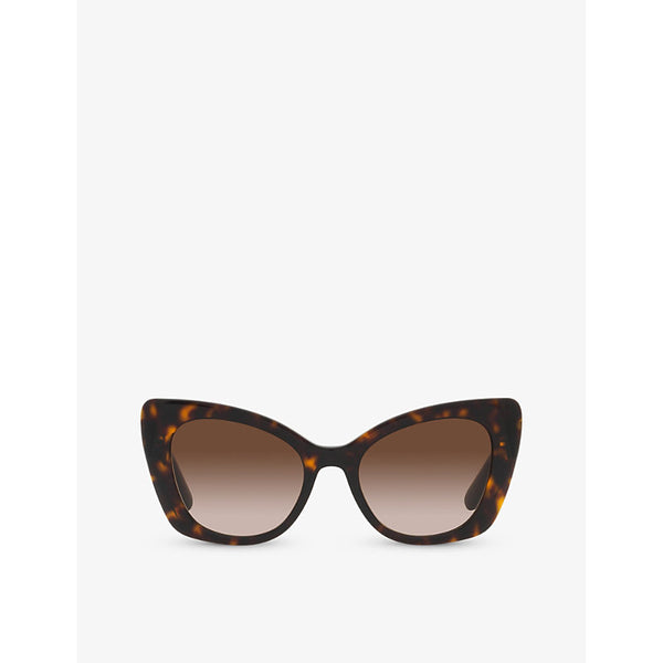  Dolce & Gabbana DG4405 butterfly-frame acetate sunglasses