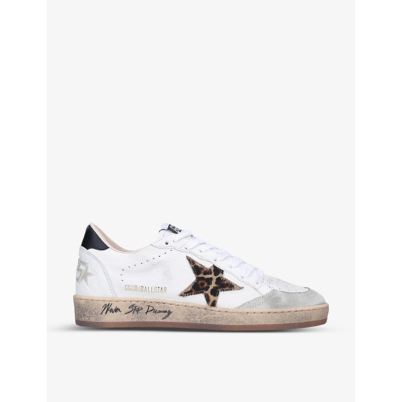  Golden Goose Ball Star 10920 low-top leather trainers