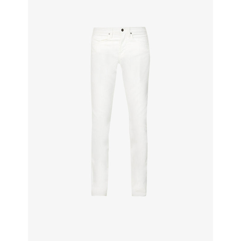  Frame L'homme slim-fit tapered stretch-denim jeans