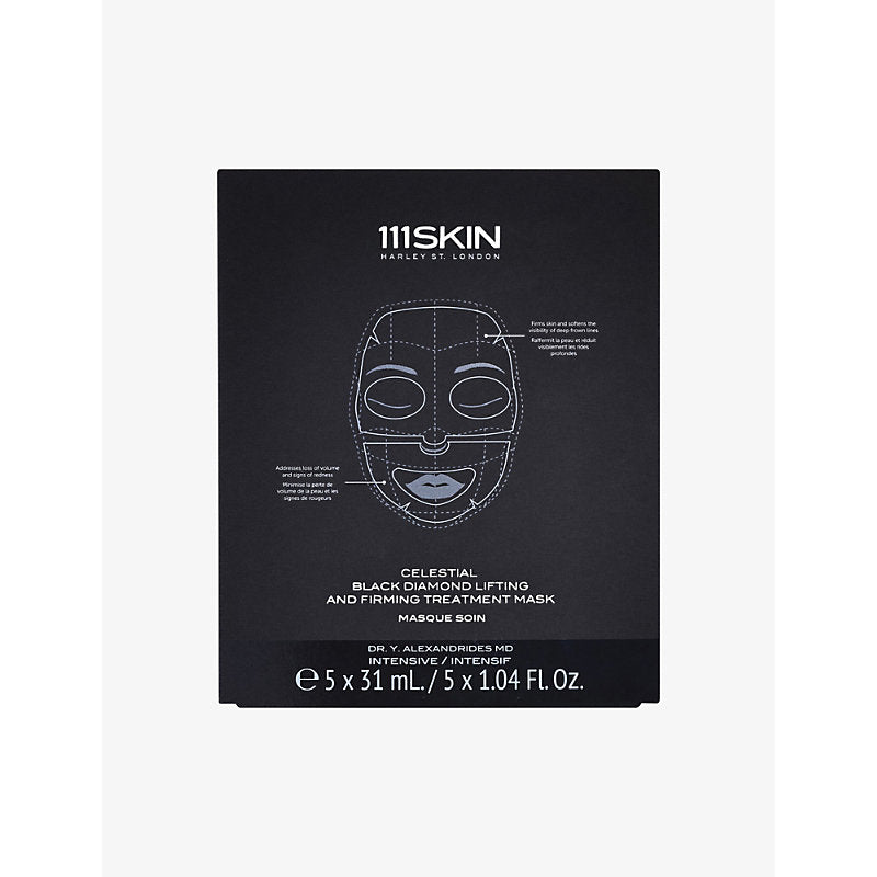 111Skin Celestial Black Diamond Lifting and Firming treatment mask box