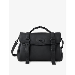  Mulberry Alexa leather satchel bag