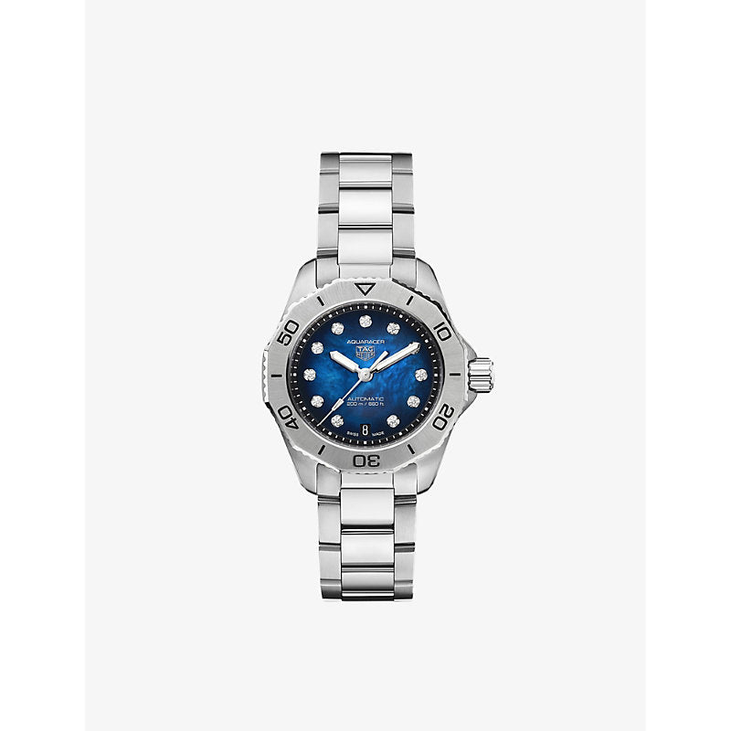 Tag Heuer WBP2411.BA0622 Aquaracer stainless-steel and 0.10ct diamond quartz watch