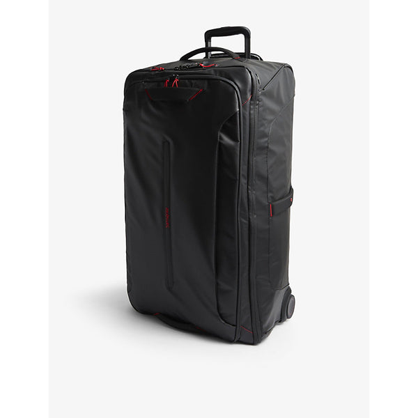 Samsonite Duffle logo-embossed recycled-polyester suitcase