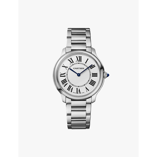 CRWSRN0034 Ronde Must de Cartier stainless-steel quartz watch