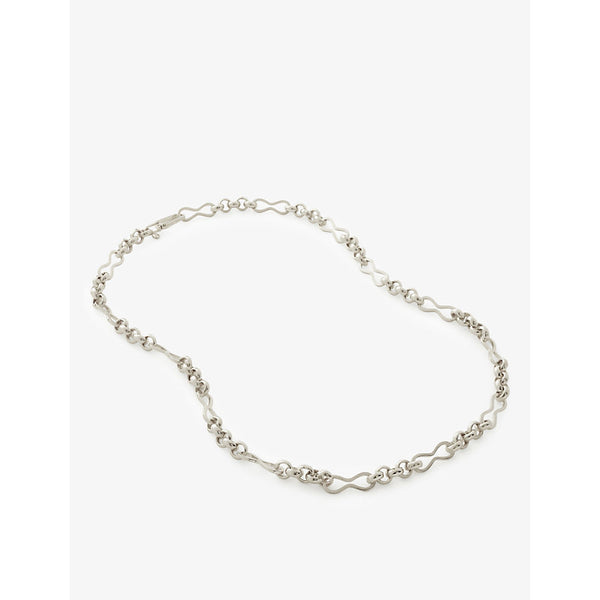 Monica Vinader Heritage Link sterling-silver necklace