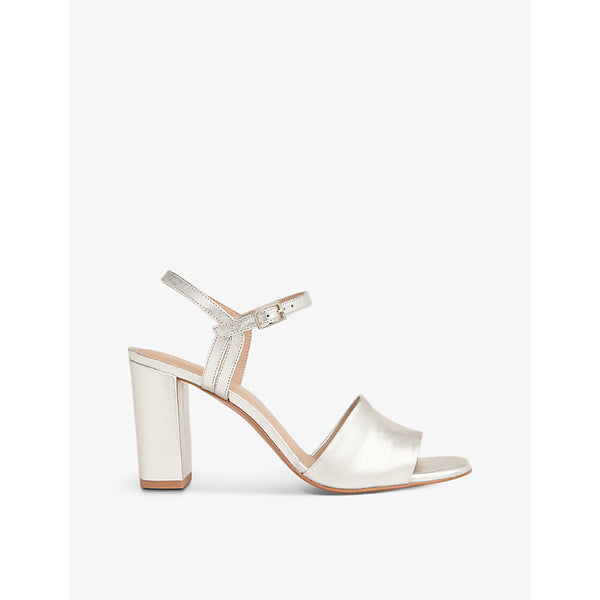 Whistles Lilley open-toe leather heeled sandals