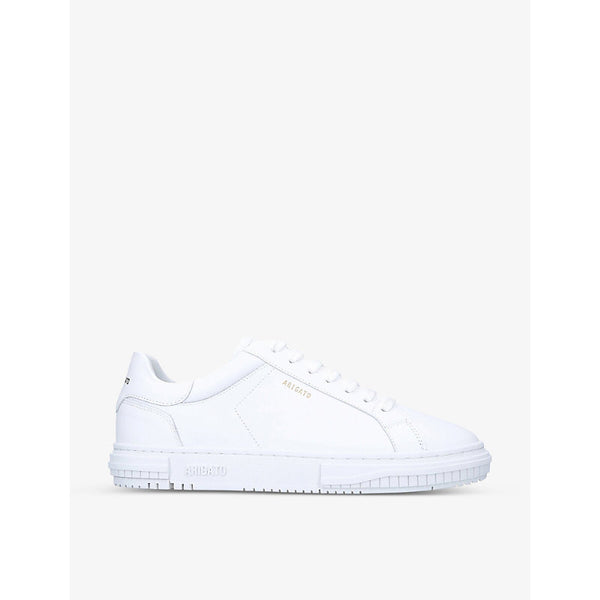  Axel Arigato Atlas logo-embossed leather low-top trainers