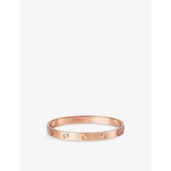 Cartier LOVE 18ct rose-gold bracelet