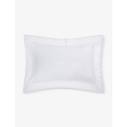 The White Company Cranleigh Oxford cotton pillowcase 50cm x 75cm