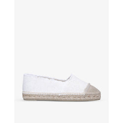  Castaner Kampala raw-trimmed cotton-canvas espadrilles