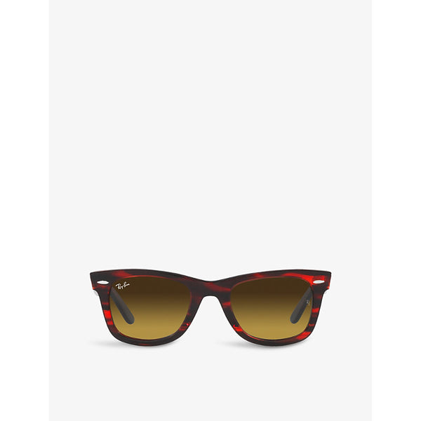 Ray-Ban RB2140 Wayfarer tortoiseshell acetate sunglasses | LYBSTORE