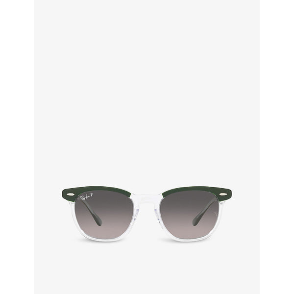 Ray-Ban RB2298 Hawkeye square-frame acetate sunglasses | LYBSTORE